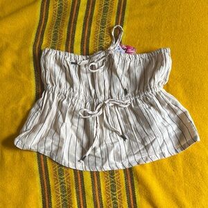NWT Roxy Strapless Top